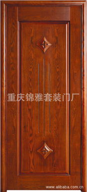 重庆 实木套装门 复合烤漆 室内免漆 家装工程 原木门厂